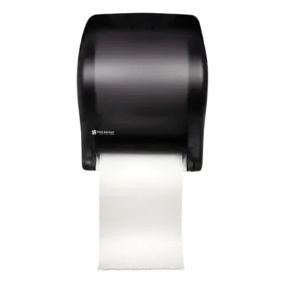 San Jamar® Tear-N-Dry Essence Automatic Dispenser, Black Pearl