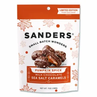 Sanders® Small Batch Wonders Pumpkin Spice Milk Chocolate Sea Salt Caramels