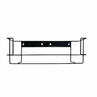 Sani Professional® Foodservice Towel Bracket, Black, 18" x 8" x 8" (Non-Stock Item)