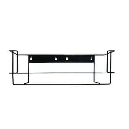 Sani Professional® Foodservice Towel Bracket, Black, 18" x 8" x 8" (Non-Stock Item)
