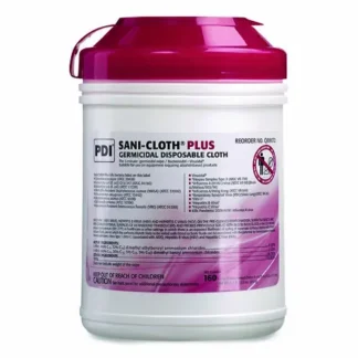 Sani Professional® PDI San-Cloth Plus Germicidal Disposable Cloth, Unscented, White, 160 Wipes