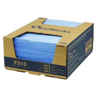 SaniWorks® Deluxe Foodservice Wiper, Blue, 150/Carton