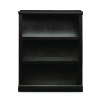 Sauder® Select Collection Bookcase, Three-Shelf, Estate Black