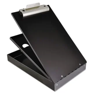 Saunders Cruiser Mate Aluminum Storage Clipboard, Black, 1.5" Clip Capacity