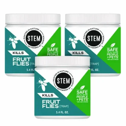SC Johnson® STEM Fruit Flies Trap, 5.4 oz Jar, 8/Carton