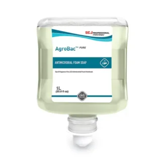 SC Johnson Professional® AgroBac Pure Foam Wash Manual Cartridge Refill, Unscented, 1 L, 6/Carton