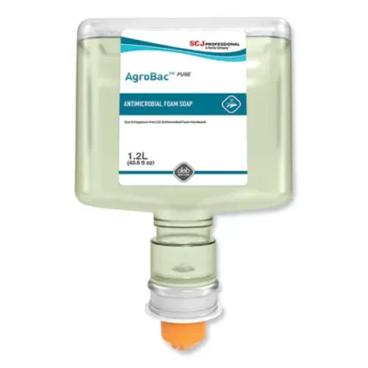 SC Johnson Professional® AgroBac Pure Foam Wash, Touch-Free Refill Cartridge, Unscented, 1.2 L, 3/Carton