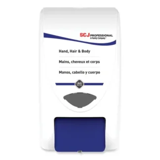 SC Johnson Professional® Cleanse Hand, Hair and Body Dispenser, White/Blue