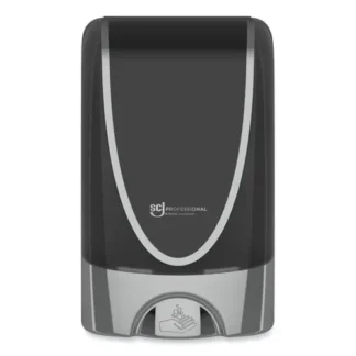 SC Johnson Professional® TouchFREE Ultra Dispenser, Black/Chrome, 1.2 L, 8/Carton