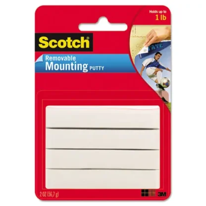 Scotch® Adhesive Putty, Removable, 2 oz