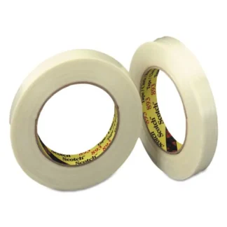 Scotch® General-Purpose Glass Filament Tape, 3" Core, 24 mm x 55 m, Clear