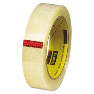 Scotch® Light-Duty Packaging Tape, Transparent, 3" Core, 1" x 72 yds