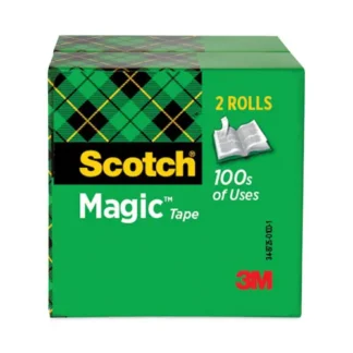 Scotch® Magic Tape Refill, Clear, 2/Pack