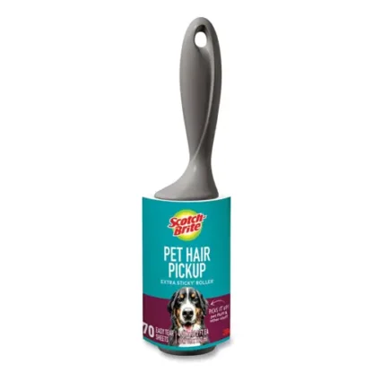 Scotch-Brite™ Pet Hair Pickup Lint Roller, 70 Sheets/Roll
