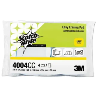 Scotch-Brite™ PROFESSIONAL Easy Erasing Pad 4004, Blue/White, 12/Carton