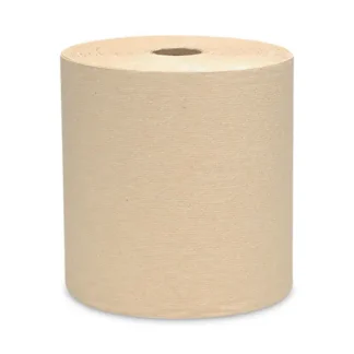 Scott® Essential Hard Roll Towels, 1-Ply, 8" x 800 ft, Natural, 12 Rolls/Carton