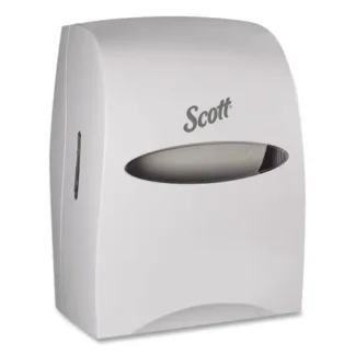 Scott® Essential Manual Hard Roll Towel Dispenser, White