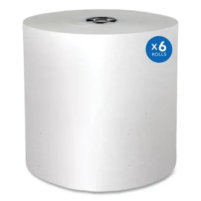 Scott® Pro Hard Roll Paper Towels with Absorbency Pockets, for Scott Pro Dispenser, Gray Core Only, 6 Rolls/Carton