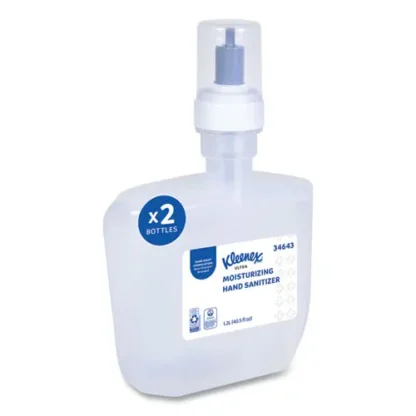 Scott® Super Moisturizing Foam Hand Sanitizer, Unscented, 1,200 mL Cassette, 2/Carton