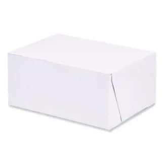 SCT® Bakery Boxes, Standard, White, Paper, 250/Carton