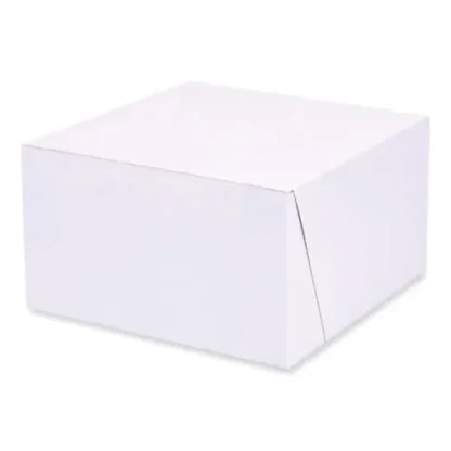 SCT® Bakery Boxes, White, 7 x 7 x 4, Paper, 250/Carton