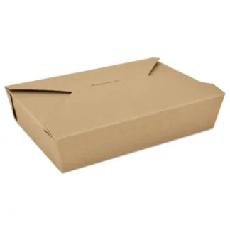 SCT® ChampPak Retro Carryout Boxes, #2, Brown, Paper, 200/Carton