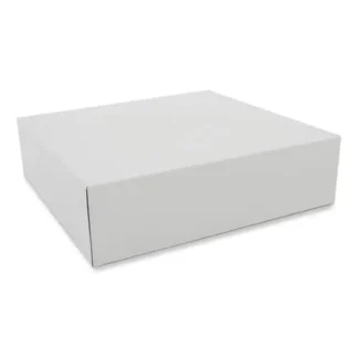 SCT® Clay-Coated Donut Boxes, 9 x 9 x 2.5, White, Paper, 150/Carton