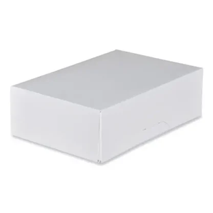 SCT® Donut Boxes, 9.56 x 6.68 x 3, White, Paper, 250/Carton