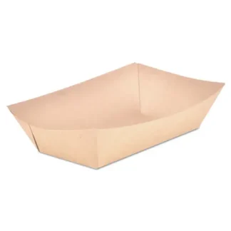 SCT® Eco Food Trays, 5 lb Capacity, Brown, Paper, 500/Carton