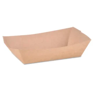 SCT® Eco Food Trays, 6 oz Capacity, Brown, Paper, 1,000/Carton