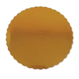 SCT® Gold Cake Circles, Double Wall Construction, 14" Diameter, Gold, Paper, 50/Carton