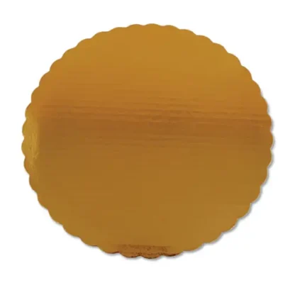 SCT® Gold Cake Circles, Double Wall Construction, 14" Diameter, Gold, Paper, 50/Carton