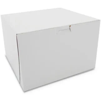 SCT® White One-Piece Non-Window Bakery Boxes, White, Paper, 100/Carton