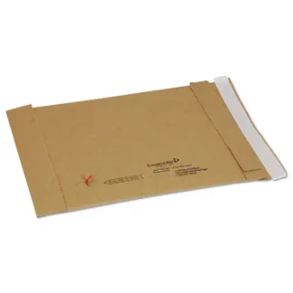 Sealed Air Jiffy Padded Mailer, #1, Paper Padding, Self-Adhesive Closure, 7.25 x 12, Natural Kraft, 100/Carton