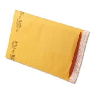 Sealed Air Jiffylite Self-Seal Bubble Mailer, #3, Barrier Bubble Air Cell Cushion, 8.5 x 14.5, Brown Kraft