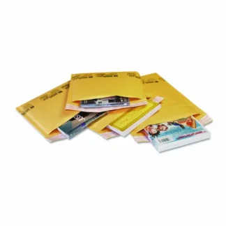 Sealed Air Jiffylite Self-Seal Bubble Mailer, #5, 10.5 x 16, Brown Kraft, 80/CT