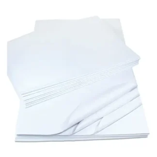 Seaman Paper Tissue Paper, 20 x 27, White, 480 Sheets/Ream