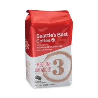 Seattle's Best™ Port Side Blend Whole Bean Coffee, Medium Roast, 12 oz Bag, 6/Carton