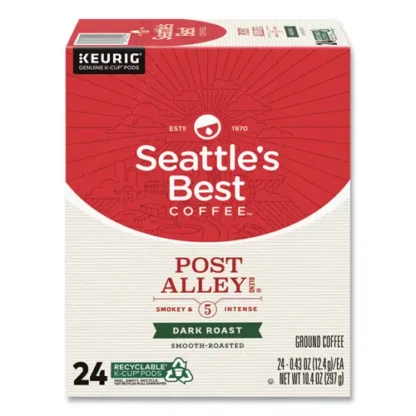 Seattle's Best™ Post Alley Dark Coffee K-Cup, 24/Box