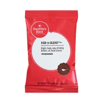 Seattle's Best™ Premeasured Coffee Packs, Pier 70 Blend, 2.1 oz, 72 Packs/Box