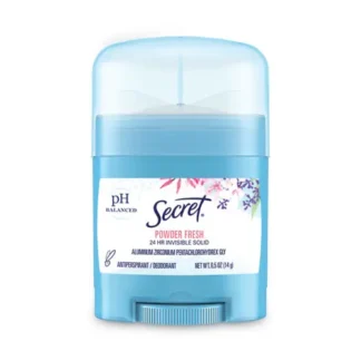 Secret® Invisible Solid Anti-Perspirant and Deodorant, Powder Fresh, 0.5 oz Stick