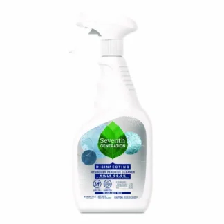 Seventh Generation® Disinfecting Hydrogen Peroxide Cleaner, Fragrance-Free, 23 oz Spray Bottle, 12/Carton