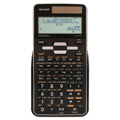 Sharp® EL-W516TBSL Scientific Calculator, 16-Digit LCD