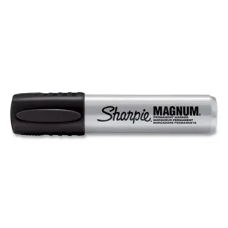 Sharpie® Magnum Permanent Marker, Broad Chisel Tip, Black