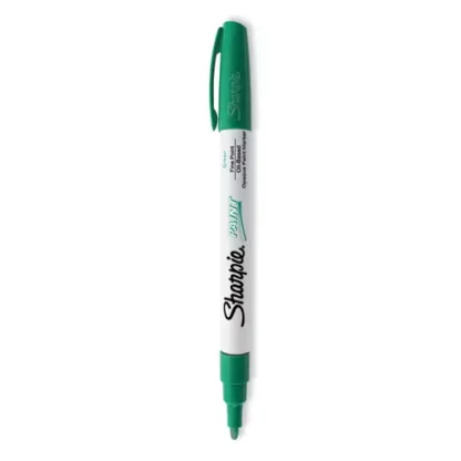 Sharpie® Permanent Paint Marker, Fine Bullet Tip, Green