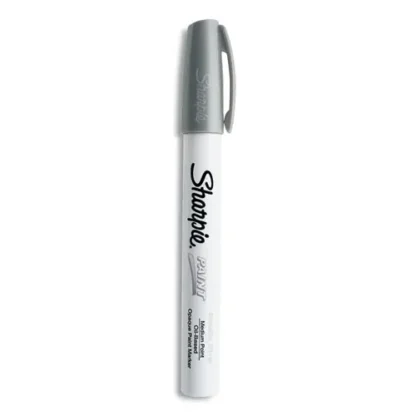 Sharpie® Permanent Paint Marker, Medium Bullet Tip, Silver