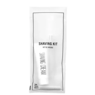 Shave Kit with Razor, Shaving Cream and Resealable Sachet -Generic, Case of 100