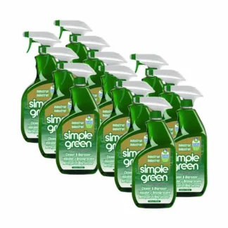 Simple Green® Industrial Cleaner and Degreaser, Concentrated, 24 oz Spray Bottle, 12/Carton