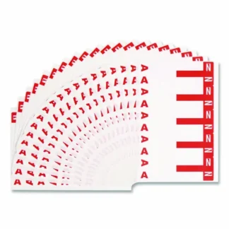 Smead AlphaZ® Color-Coded First Letter Combo Alpha Labels