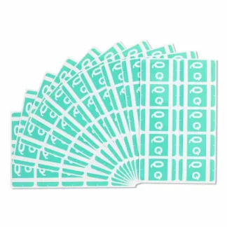 Smead AlphaZ Color-Coded Second Letter Alphabetical Labels, Letter Q, Light Blue, 1 x 1.63, 100 Labels